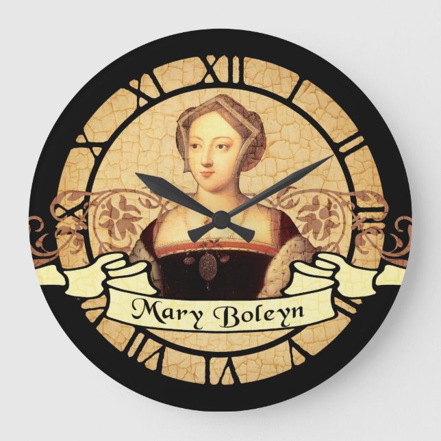 Mary Boleyn Large Clock (Front)