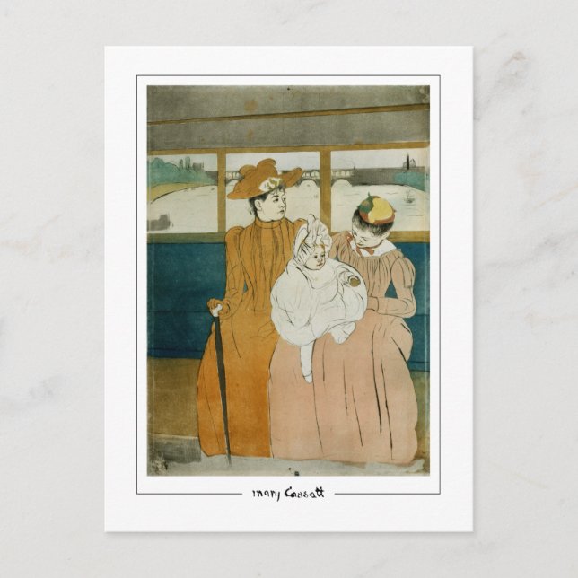Mary Cassatt #3 - Fine Art Postcard (Front)