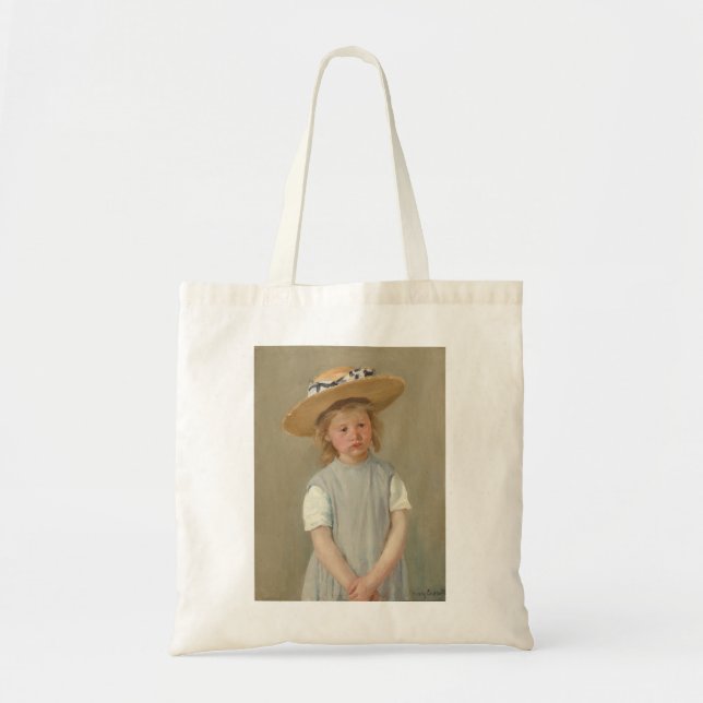 Mary Cassatt - Child in a Straw Hat Tote Bag (Front)