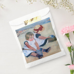 Mary Cassatt Children Playing on the Beach 1884 Favour Bag