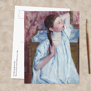 Mary Cassatt - Girl Arranging her Hair Postcard