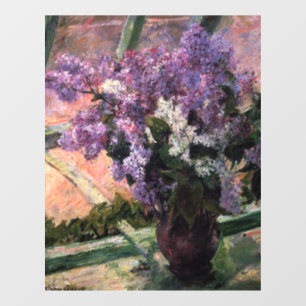 Mary Cassatt - Lilacs in a Window