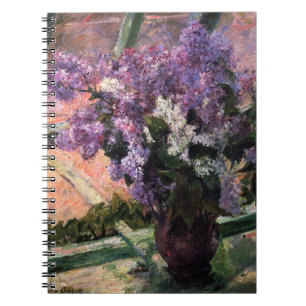 Mary Cassatt - Lilacs in a Window Notebook