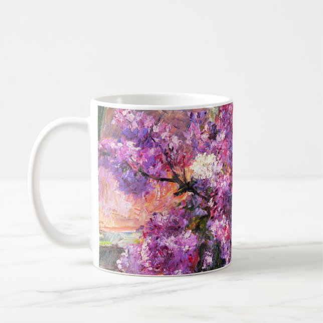 Mary Cassatt Lilacs Mug (Left)