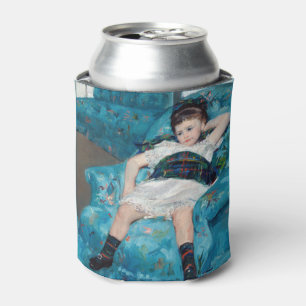 Mary Cassatt - Little Girl in a Blue Armchair Can Cooler