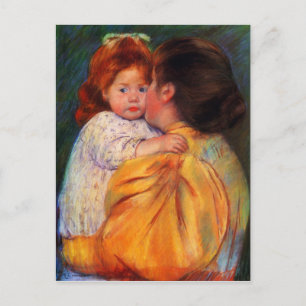 Mary Cassatt Painting Postcard