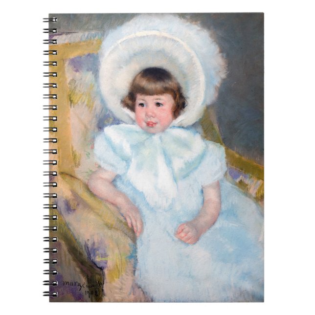 Mary Cassatt - Portrait Louise-Aurore Villeboeuf Notebook (Front)