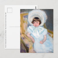 Mary Cassatt - Portrait Louise-Aurore Villeboeuf