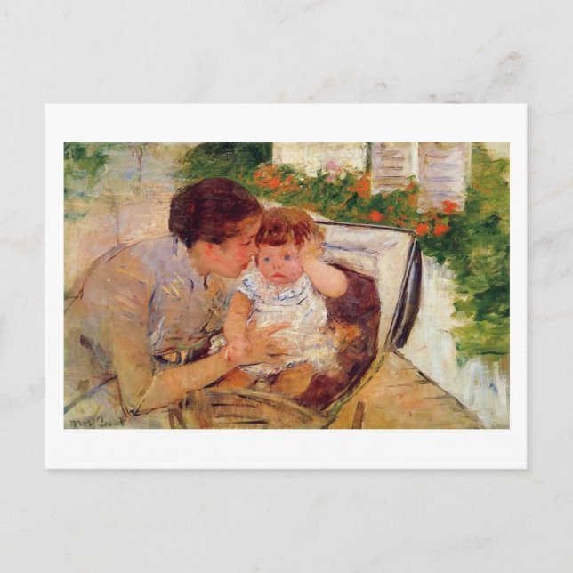 Mary Cassatt Postcard (Front)
