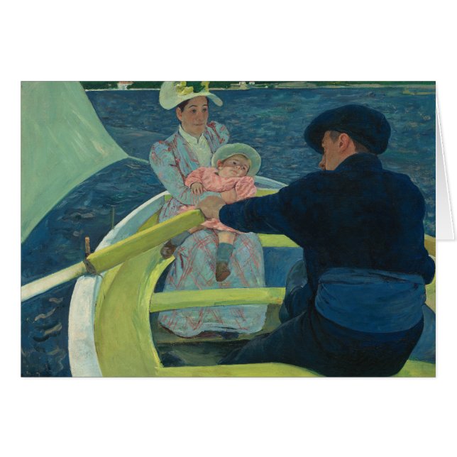 Mary Cassatt The Boating Party Impressionist Art (Front Horizontal)