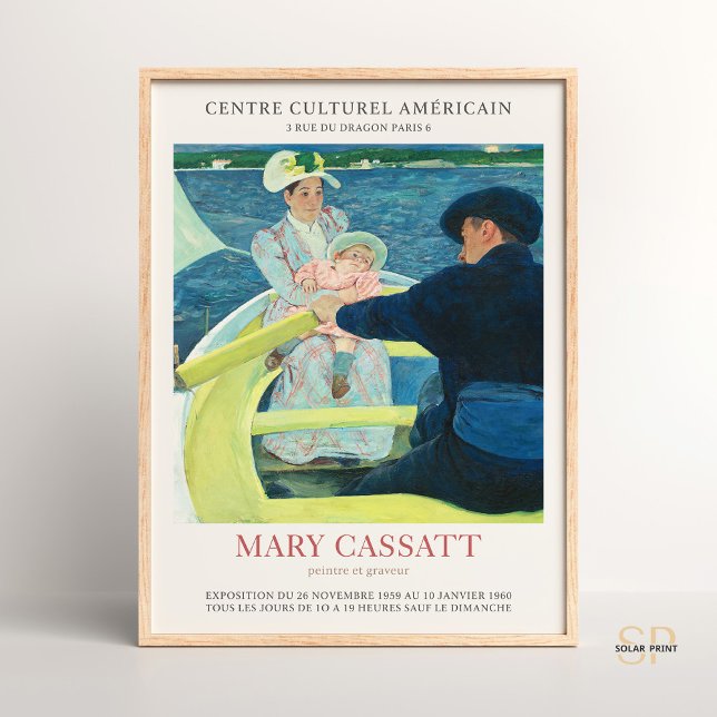 Mary Cassatt The Boating Party Impressionist Art Poster (Creator Uploaded)