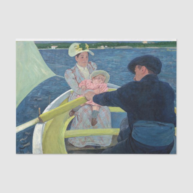 Mary Cassatt - The Boating Party Tissue Paper (Front)