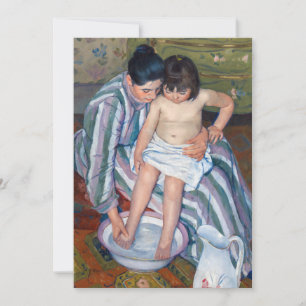 Mary Cassatt - The Child's Bath / The Bath Invitation