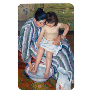 Mary Cassatt - The Child's Bath / The Bath Magnet