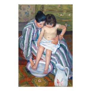 Mary Cassatt - The Child's Bath / The Bath Photo Print