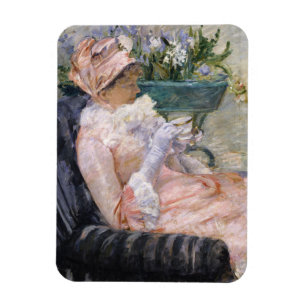 Mary Cassatt - The Cup of Tea Magnet