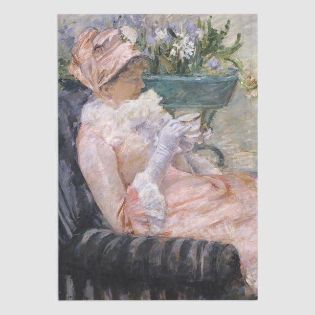 Mary Cassatt - The Cup of Tea Tissue Paper (Creator Uploaded)