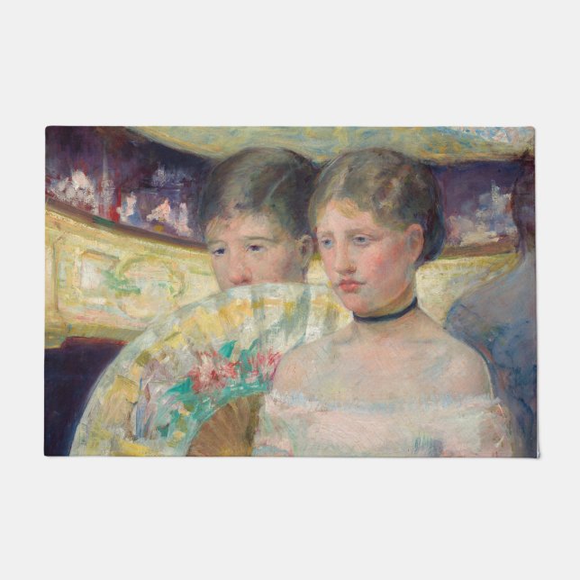 Mary Cassatt - The Loge Doormat (Front)