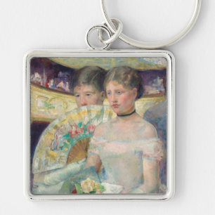 Mary Cassatt - The Loge Key Ring