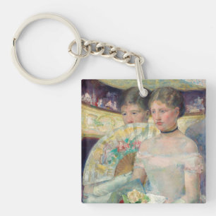 Mary Cassatt - The Loge Key Ring