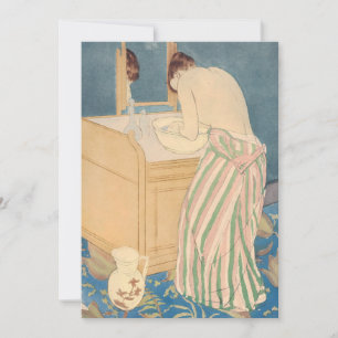 Mary Cassatt - Woman Bathing Thank You Card