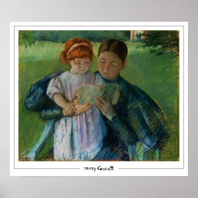 Mary Cassatt Zedign Art Poster #147 (Front)