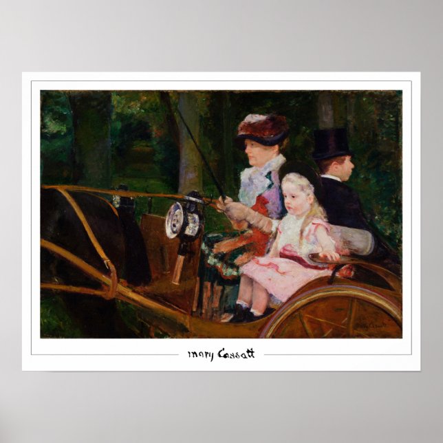Mary Cassatt Zedign Art Poster #8 (Front)