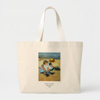 Mary Cassatt's Children on the Beach (1884)