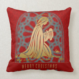 Mary & Child - Christmas Pillow