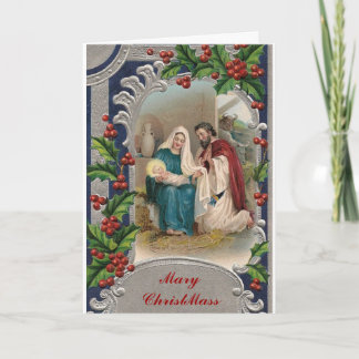 Mary ChristMass Holiday Card
