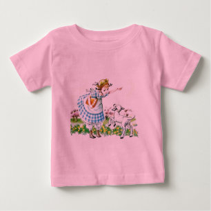 Mary Had a Little Lamb Baby T-Shirt