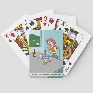Mary Had a Little Lamb Playing Cards
