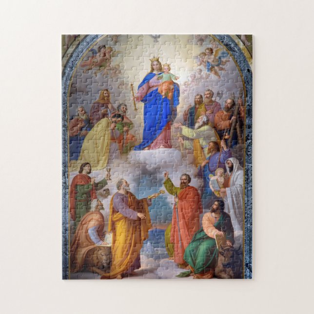Mary, Help of Christians Puzzle (Vertical)