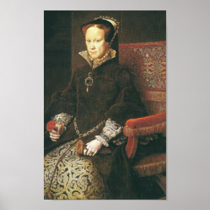 Mary I of England "Bloody Mary" Poster