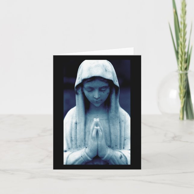 Mary In Blue Card (Front)