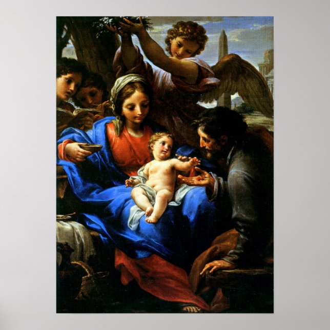 Mary, Jesus, & Joseph - Flight to Egypt Poster (Front)