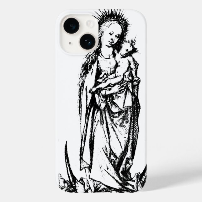 Mary Jesus Madonna Child  Case-Mate iPhone Case (Back)