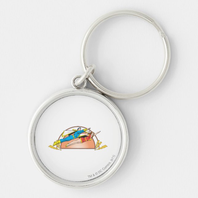 Mary & Junior Fly Key Ring (Front)
