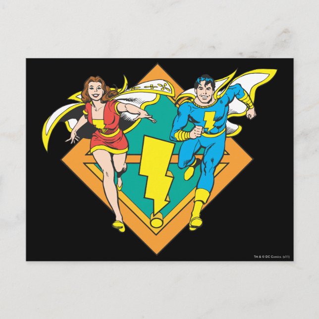 Mary & Junior Run Postcard (Front)