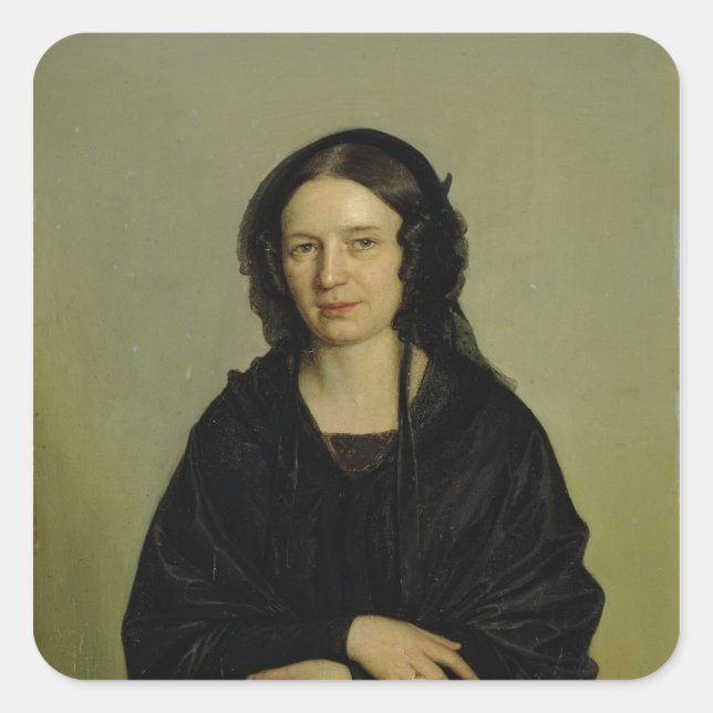 Mary Kramer , 1845 Square Sticker (Front)