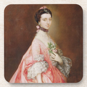Mary Little, Later Lady Carr (oil on canvas) Coaster