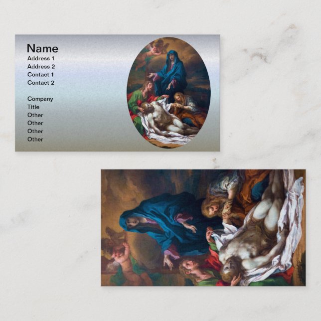 Mary Magdalene and Jesus Business Card (Front/Back)
