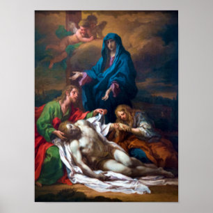 Mary Magdalene and Jesus Poster