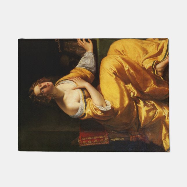 Mary Magdalene (by Artemisia Gentileschi) Doormat (Front)