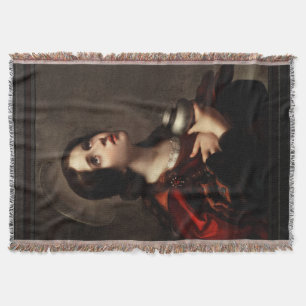 Mary Magdalene by Carlo Dolci Throw Blanket