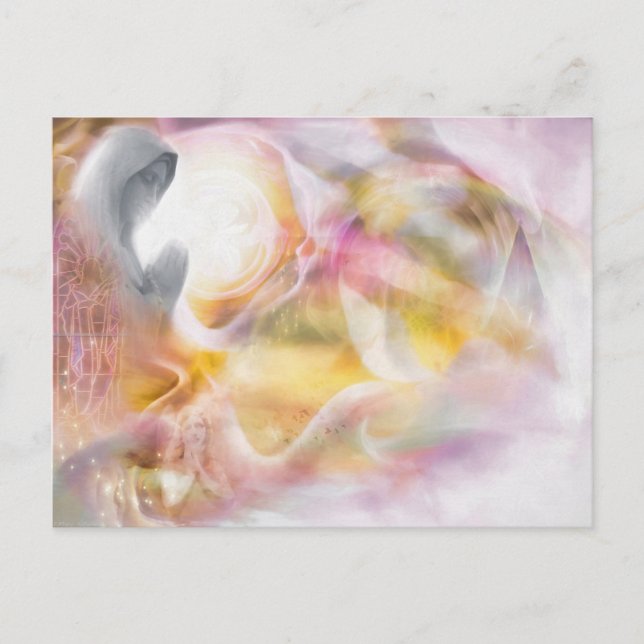 MARY MAGDALENE ETERNAL ROSE POSTCARD (Front)