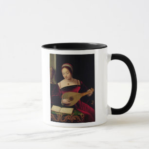 Mary Magdalene Playing the Lute Mug