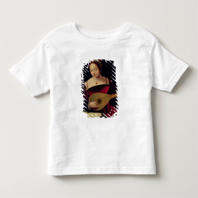 Mary Magdalene Playing the Lute Toddler T-Shirt (Front)