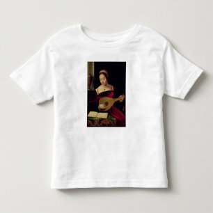 Mary Magdalene Playing the Lute Toddler T-Shirt