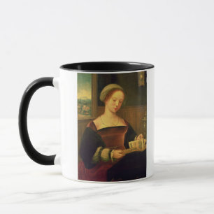 Mary Magdalene Reading (oil on panel) Mug